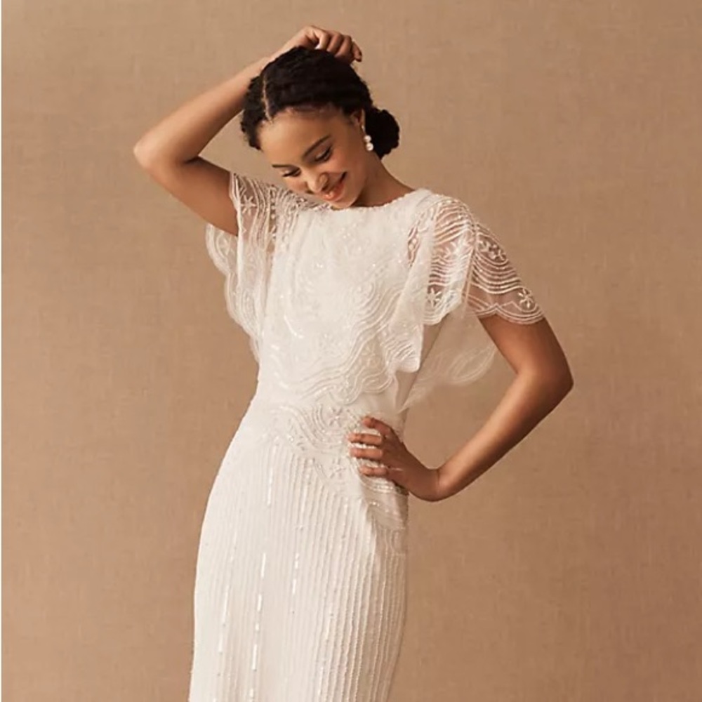 BHLDN White Wedding Dress